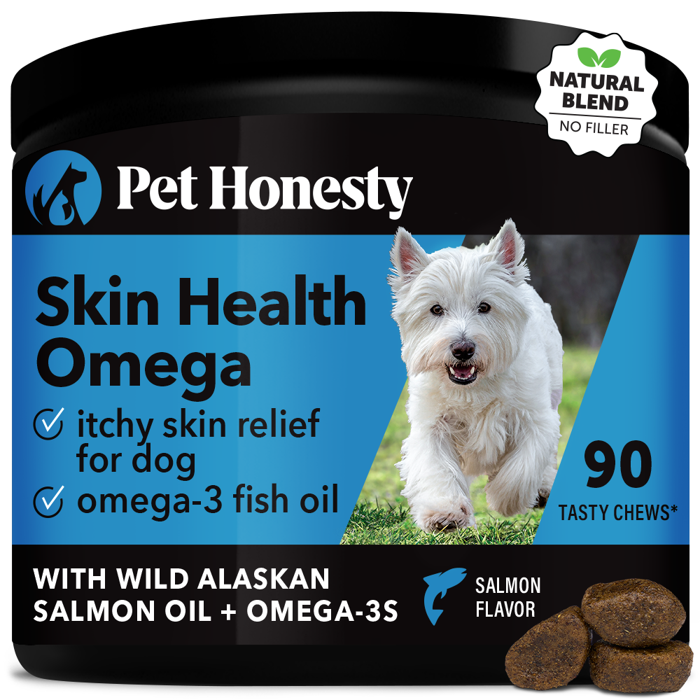 Skin Health Omega 3 Chews for Dogs PetHonesty Pet Honesty