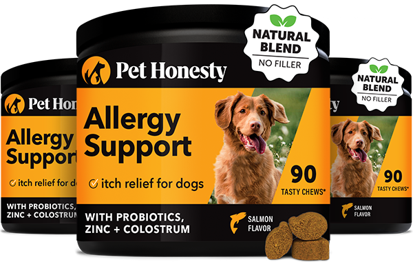 Allergy Support Chews 3 Pack Salmon Pet Honesty