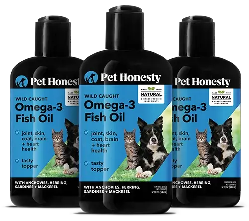 Salmon Oil for Dogs, Fish Oil With Omega 3