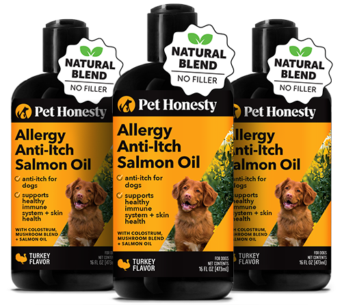 Dog allergic to salmon oil best sale