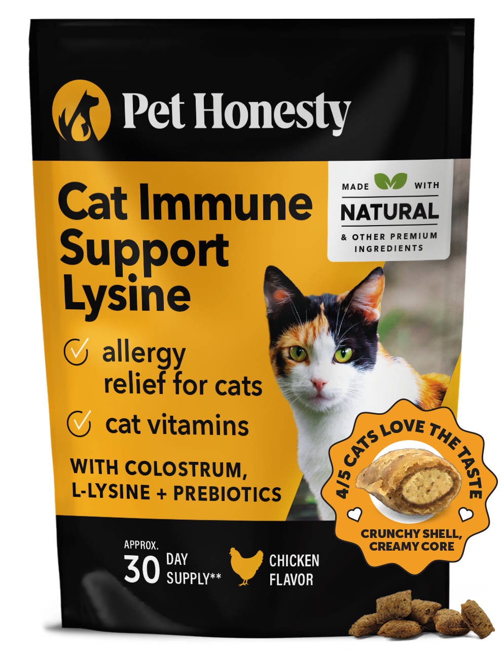 L lysine treats for cats best sale