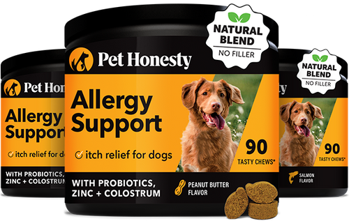 Allergy Support 3-Pack (Peanut Butter Flavor) 3-Packs PetHonesty