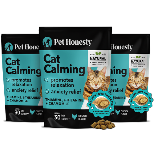 Cat Chicken Flavor Calming Dual Textured Chews Pet Honesty