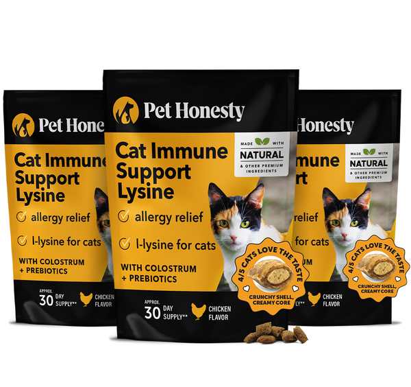 Best lysine treats for cats best sale