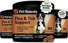 Flea + Tick Support 3-Pack (Bacon Flavor)