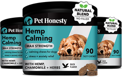 Hemp Calming Max Strength 3-Pack (Duck Flavor)