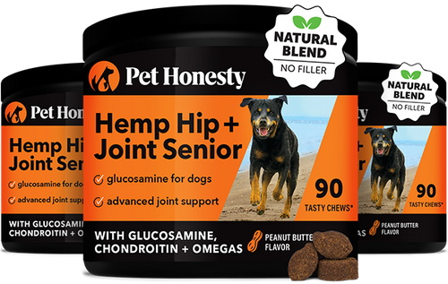 Hemp Hip + Joint Health Senior 3-Pack (Peanut Butter Flavor)