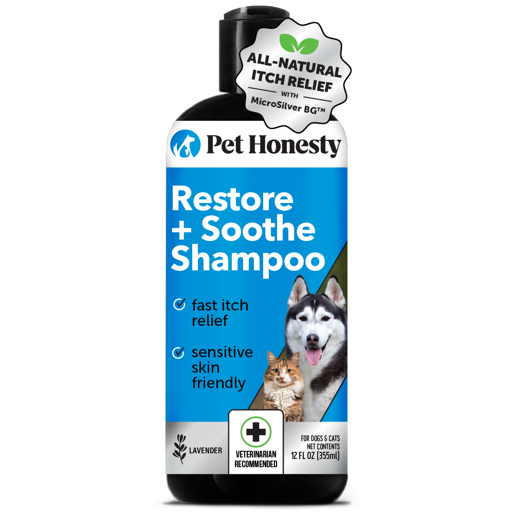 Husky orders shampoo and conditioner