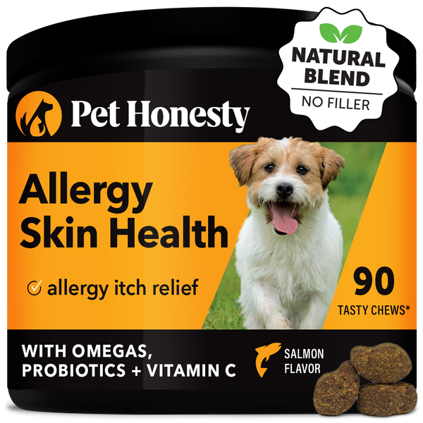 Treats for dogs with skin outlet allergies