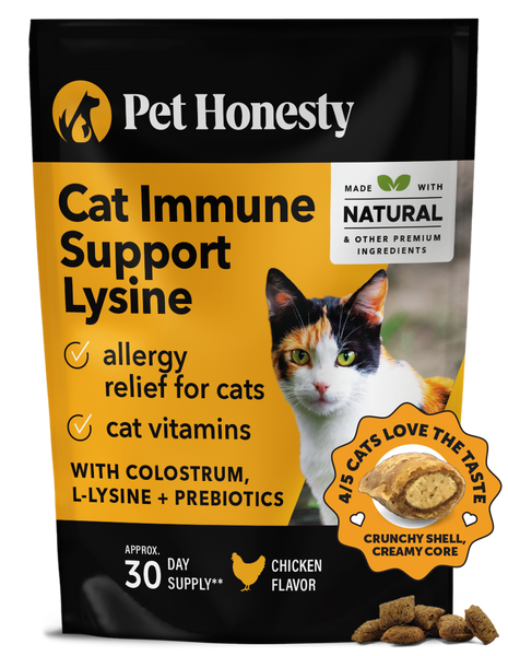 Lysine hot sale cat treats